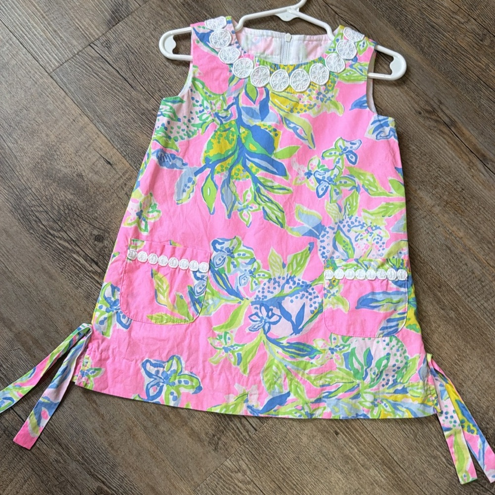 Lilly Pulitzer Multicolor Dress with Pink and Yellow Accents